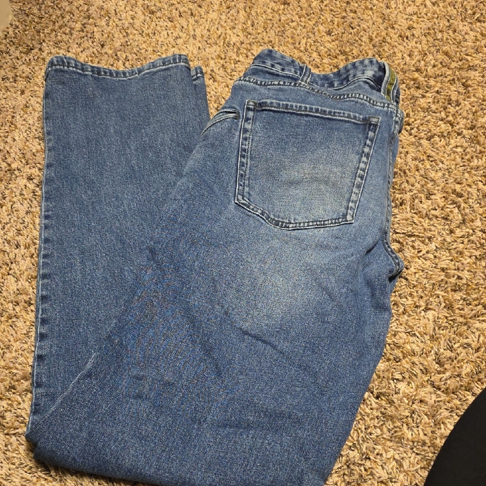 Men's Relaxed Fit Blue Jeans
